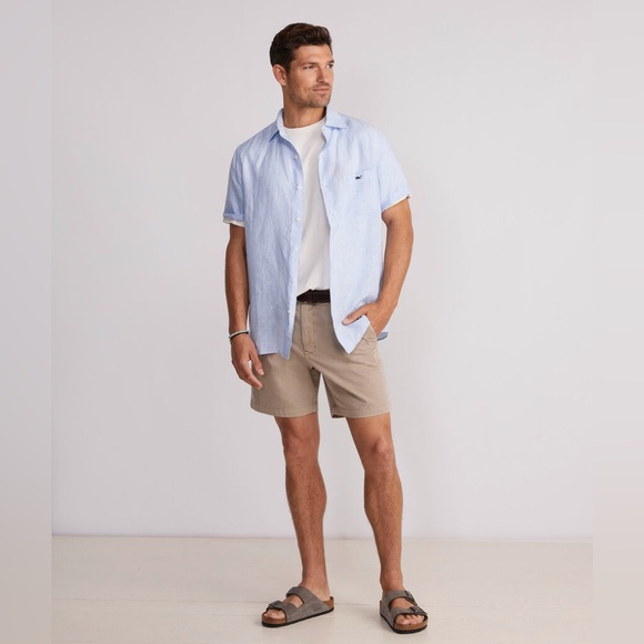 Vineyard Vines Other - Vineyard Vines Khaki Breaker Shorts Mens Size 33